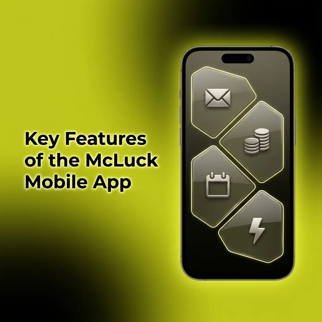 McLuck mobile app features: sweepstakes model, 500+ casino games, sportsbook, SC redemption, and biometric login