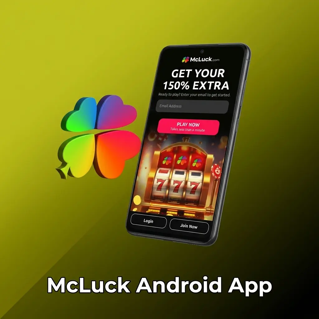 McLuck Android app download guide showing installation steps for casino gaming on Android 6.0 or later devices