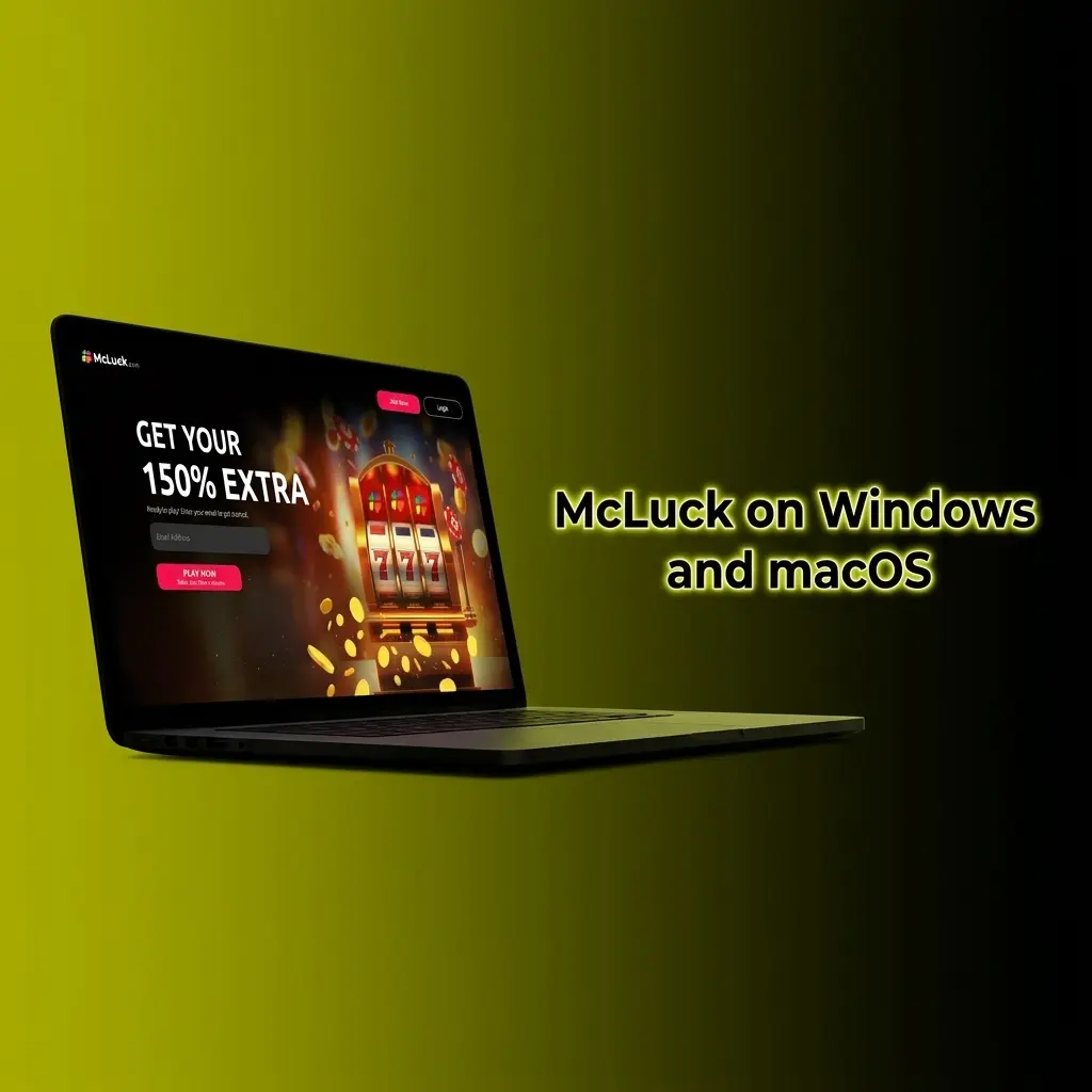 McLuck casino gameplay on Windows and macOS via browser, no download required, compatible with Chrome, Firefox, Safari, Edge