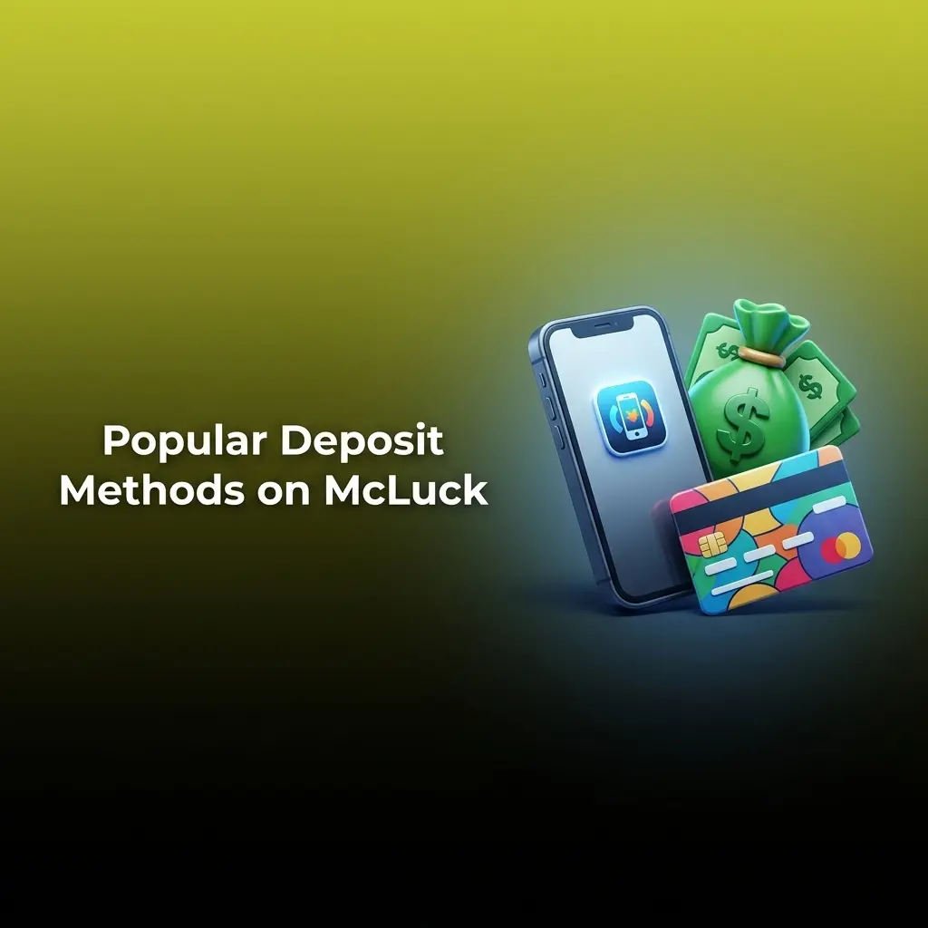 McLuck deposit methods including Visa, Mastercard, Apple Pay, and Google Pay icons for US players