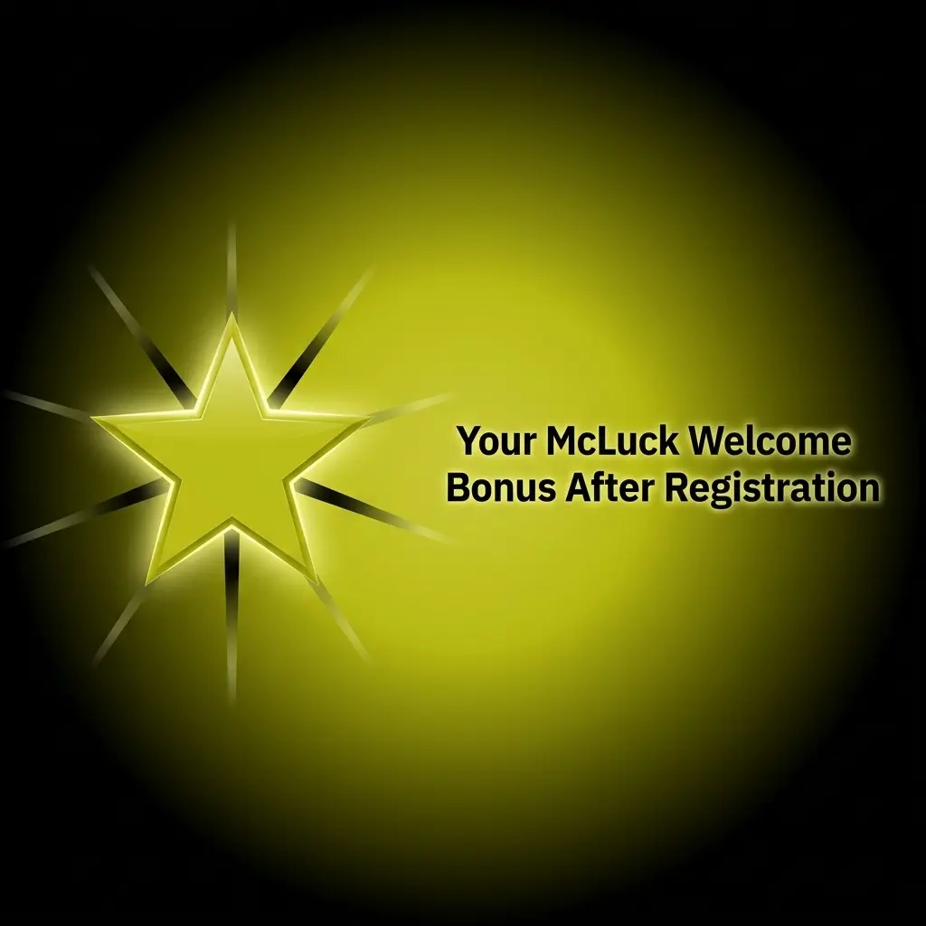 McLuck welcome bonus showing 7500 Gold Coins and 2.5 Free Sweeps Coins awarded after registration with no purchase required